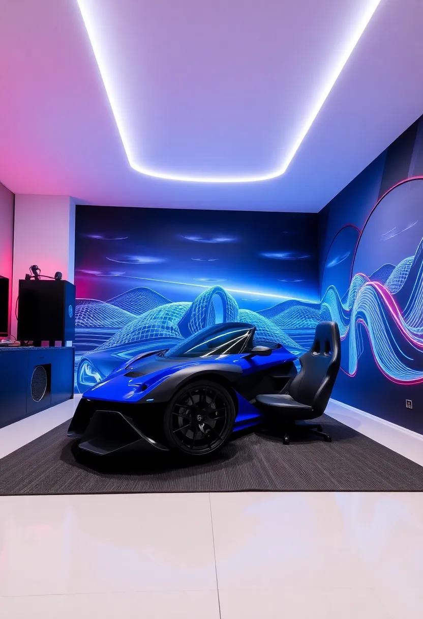 Blending technology and Design with Car-Inspired Gaming ​Zones