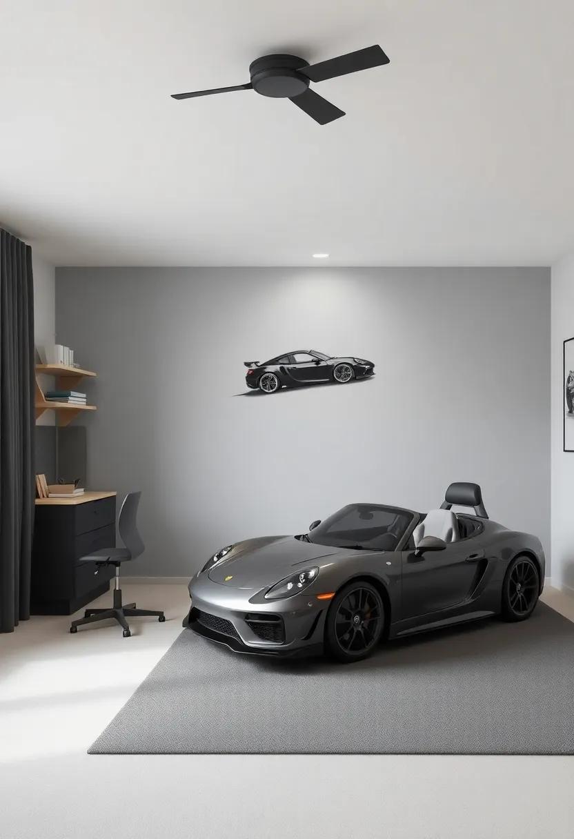 Choosing the Right Furniture to Reflect‌ an Automotive ⁤Inspiration in Teen Spaces