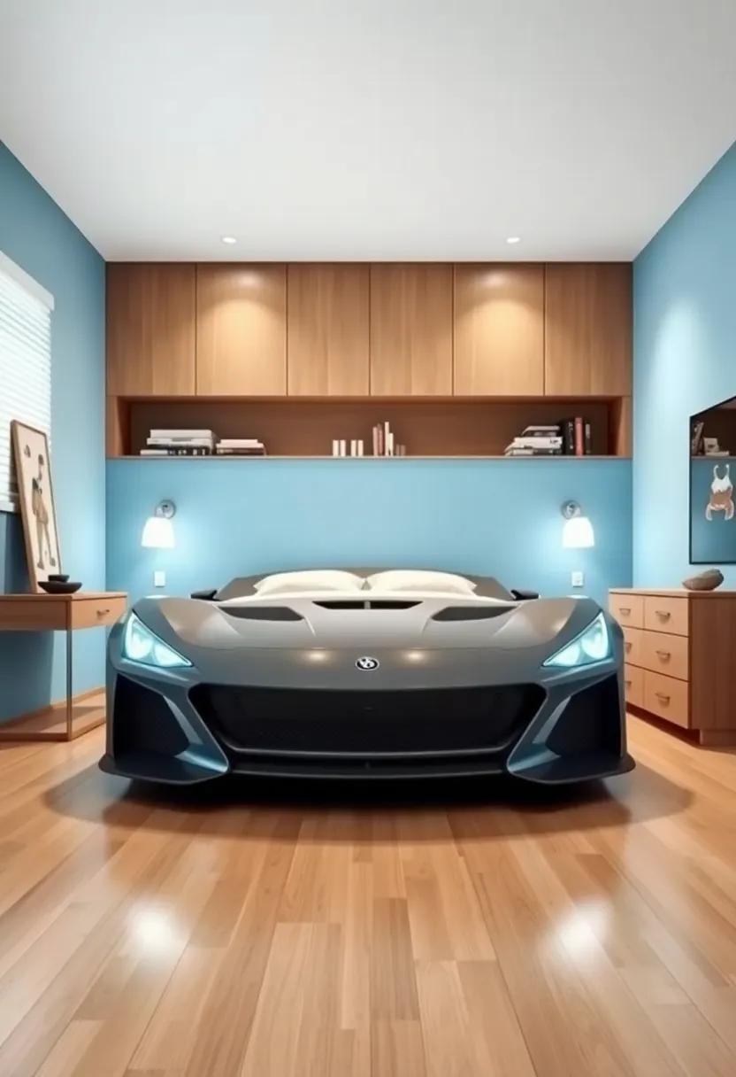 Crafting a Custom Bed Design That mimics a Sports Car for Maximum Impact