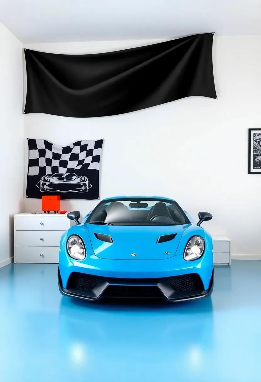Integrating Racing Flags and Motifs for a Playful Accent in‌ Room Decor