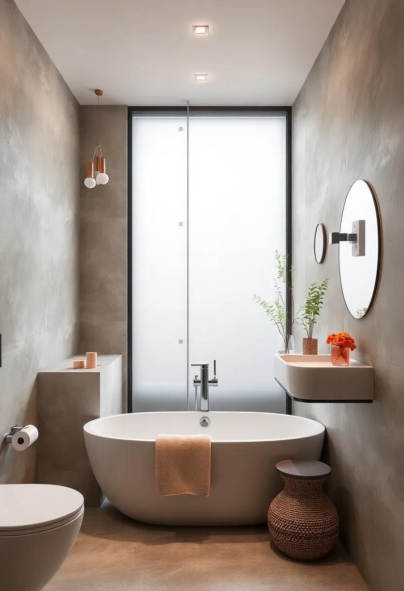 Bring in Natural Light: ⁣Use frosted or clear glass panels to allow daylight in while maintaining privacy,⁤ enhancing the⁢ bathroom's​ atmosphere