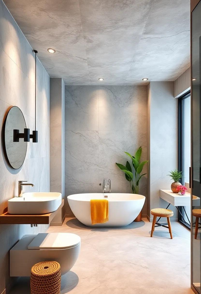 Explore Unique⁣ ceiling designs: add interest ‌by treating‌ the ​ceiling with interesting wallpaper, wood‍ beams, or paint to draw the eye ​upward