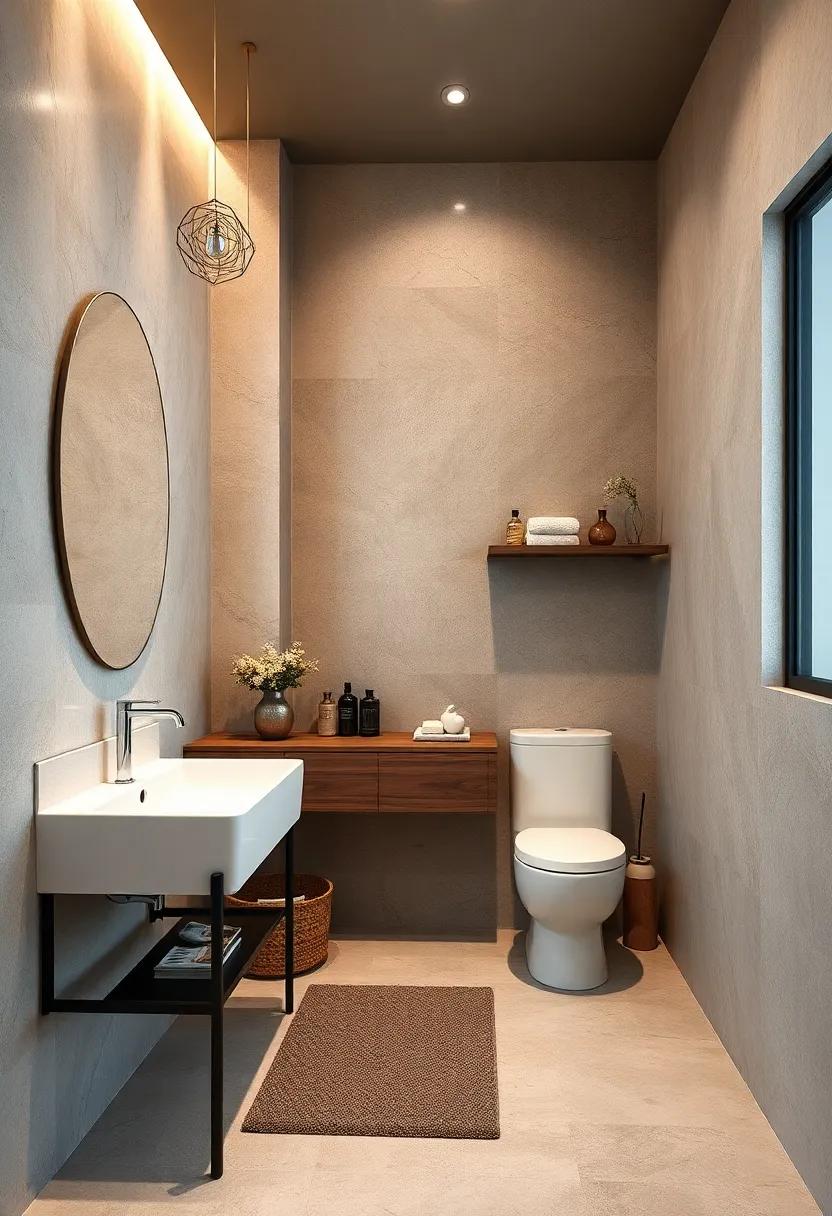 Integrate Technology: Smart storage solutions or high-tech fixtures enhance functionality while adding a contemporary touch to ​your design