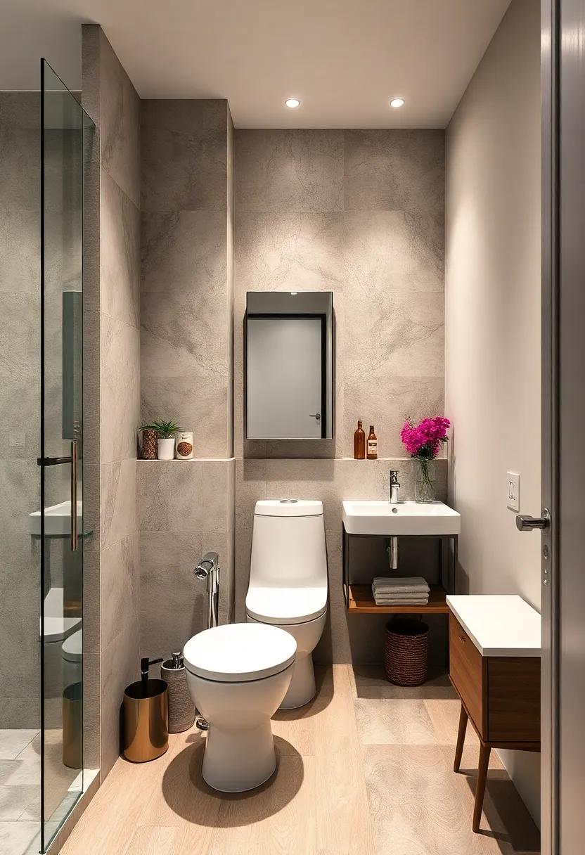 Select Compact Fixtures: Look for⁤ smaller sinks and toilets designed for tight spaces without sacrificing functionality⁢ or comfort