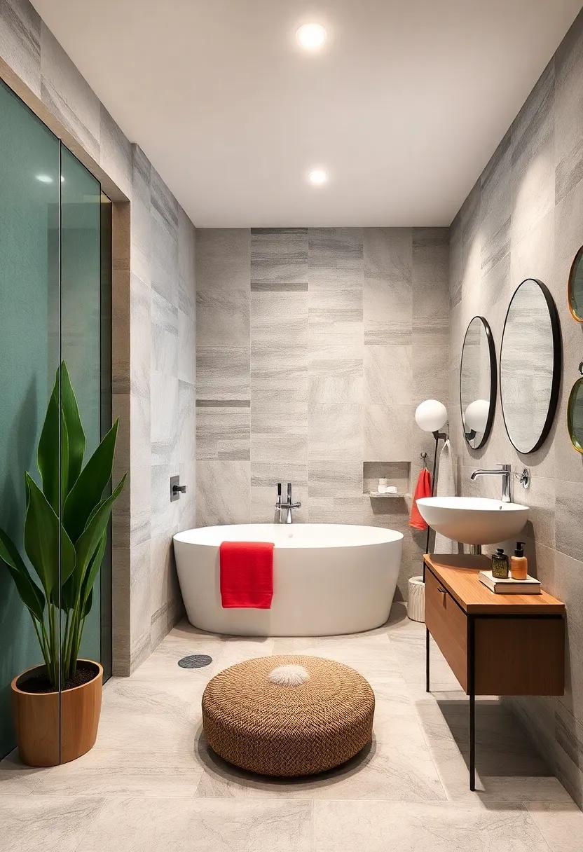 Trendy Tile‌ Patterns: ​Experiment with geometric or subway⁢ tile layouts to add character while keeping the overall ‍look sleek and stylish