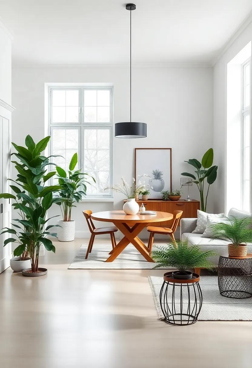 Natural Elements: Incorporating Plants for a‌ Fresh and Inviting Space