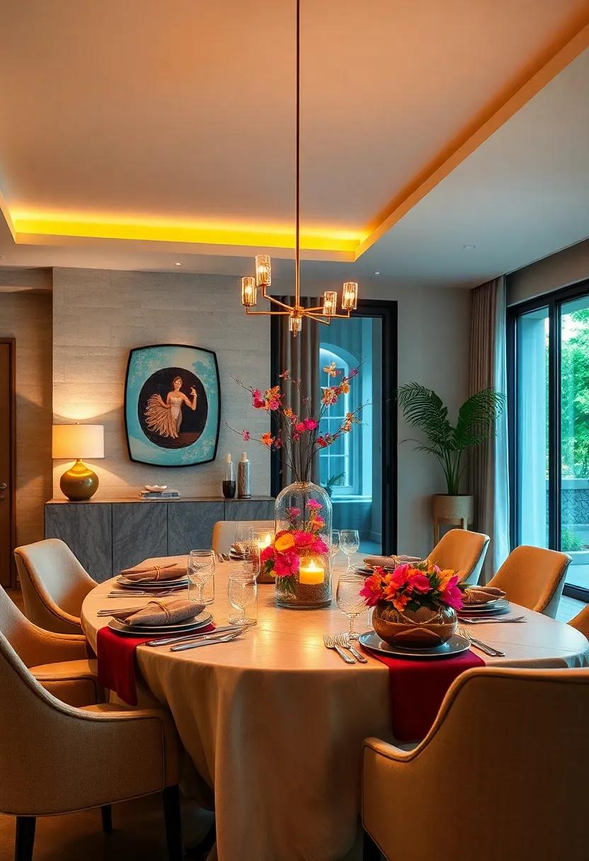 Radiant Light Displays: ​incorporating Unique Lighting into Centerpieces