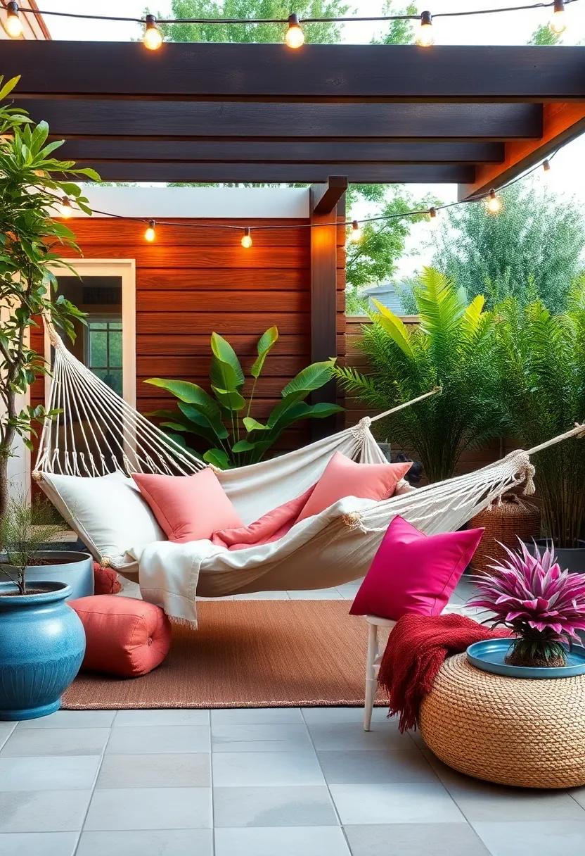 Craft ⁢a​ Simple Hammock Setup for⁢ lazy Afternoons