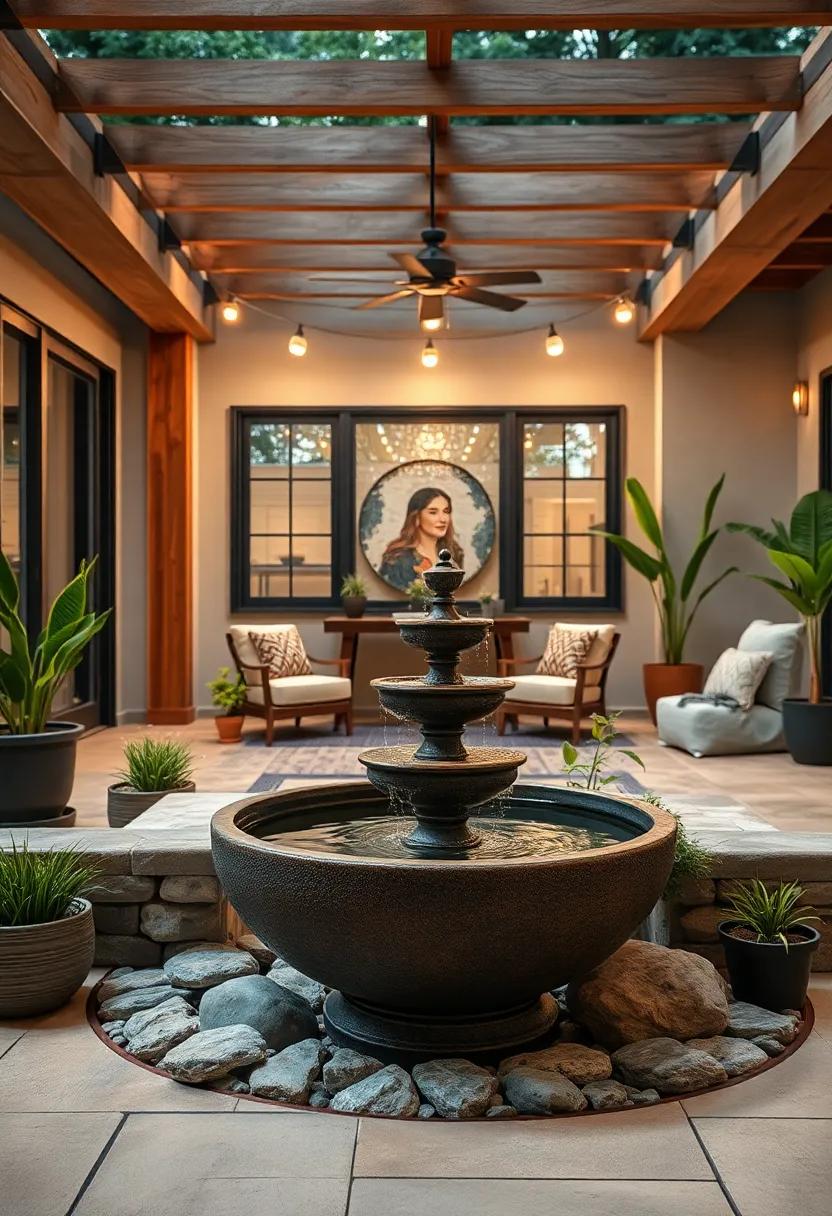 Create a Water Feature with a DIY Pond‌ or Fountain