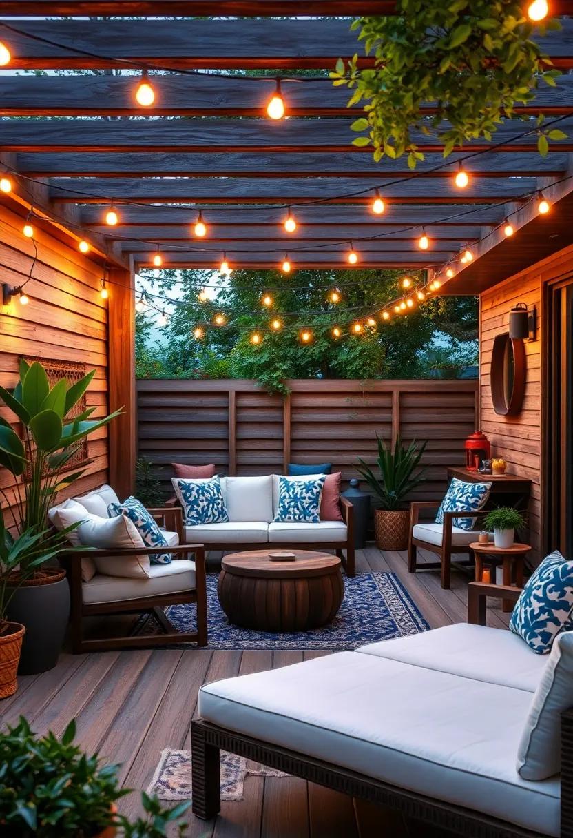 Install⁣ String Lights​ for ‌a Magical Evening Ambiance