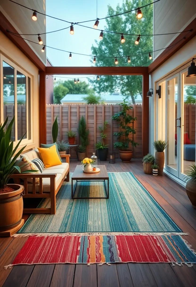 Transform⁢ Your Patio with Colorful Outdoor ‍Rugs