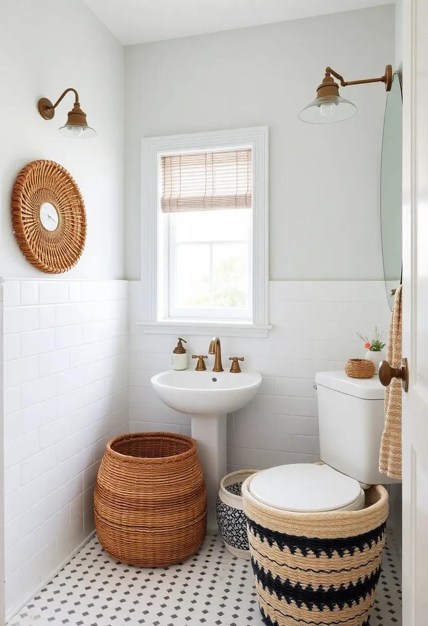 Decorative‍ Storage ‍Baskets: Opt for handmade or patterned baskets that ​are both functional ​and decorative, ⁣enhancing⁢ organization with⁣ style