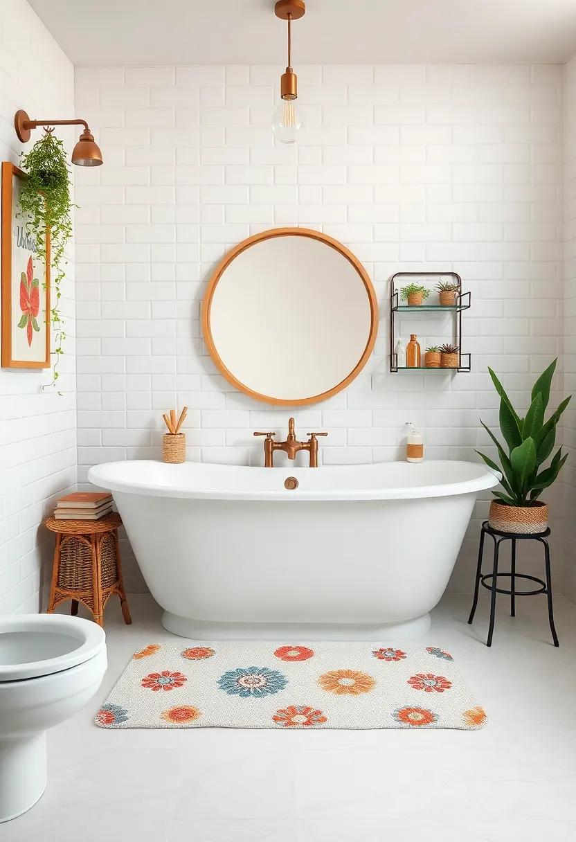 Whimsical Bath Mats: Find bath mats‌ with playful ​designs that not only serve ‍a purpose but also contribute to the overall aesthetic