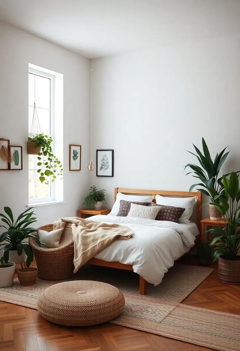 Incorporating Nature’s Palette with Houseplants, Textures, and Organic Elements