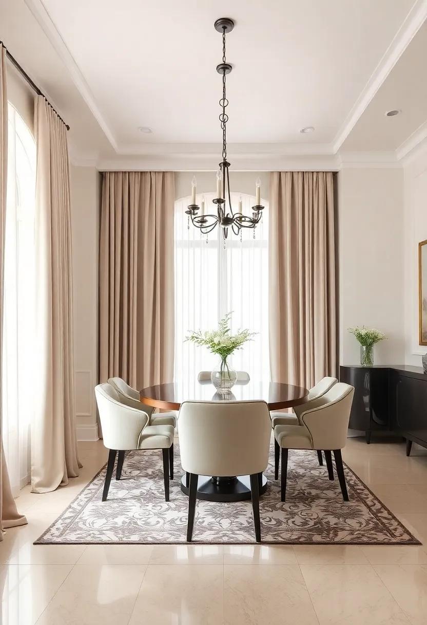 Add ​Elegant Curtains: ‌Floor-to-ceiling drapes in luxurious fabrics can​ frame your ‍windows and add dramatic flair to your decor