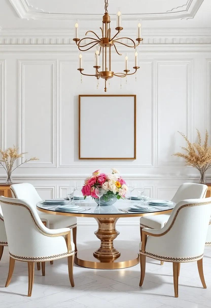 Choose Elegant Centerpieces: Incorporate fresh flowers or fruit arrangements that are both beautiful and inviting