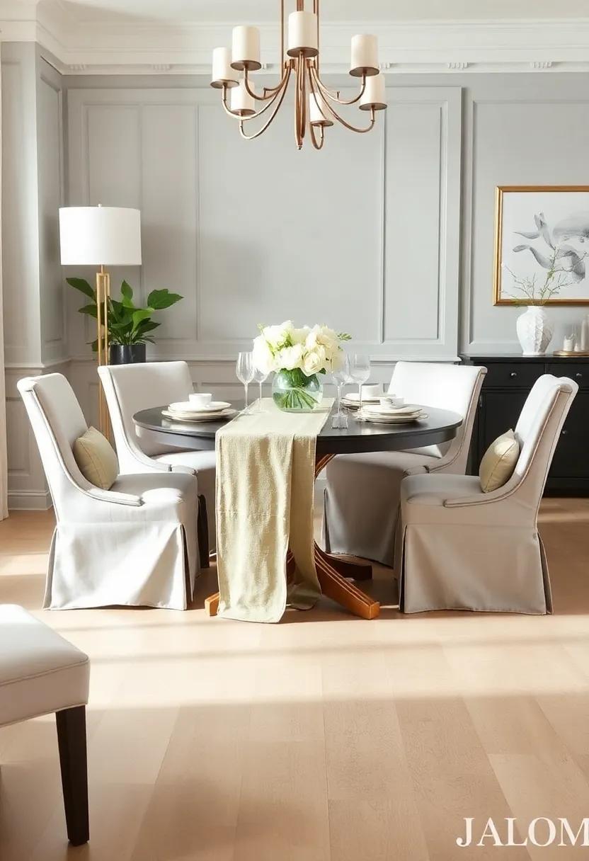 Keep ⁢Hemlines⁣ Tailored: ⁣opt for well-tailored ‍seat cushions and table runners to⁤ maintain a polished and refined‌ appearance