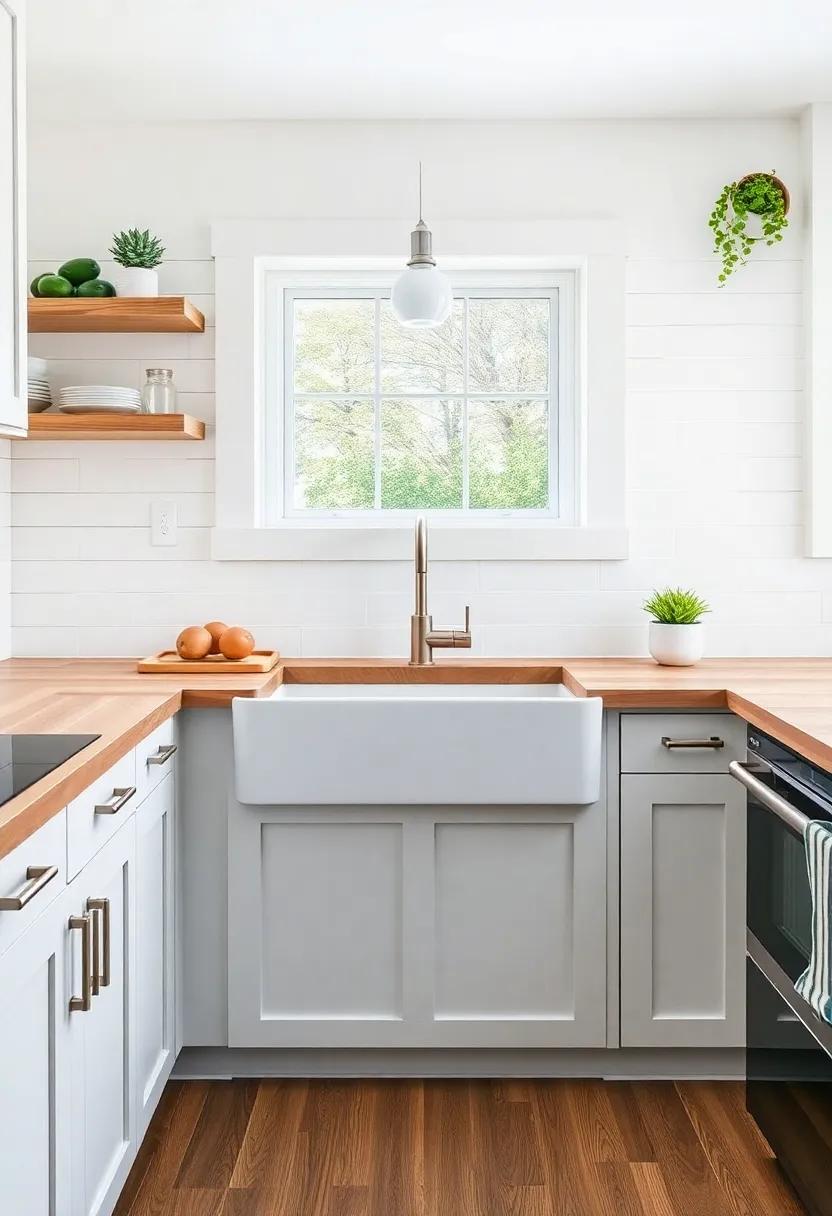Combine Your Sink with a‌ Butcher Block for a Functional Workspace