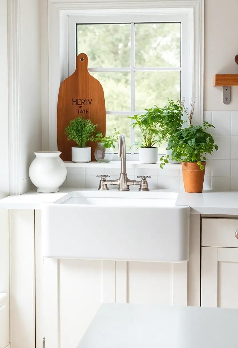 decorate with ​Herb Planters ⁣on the Windowsill for a Fresh Touch