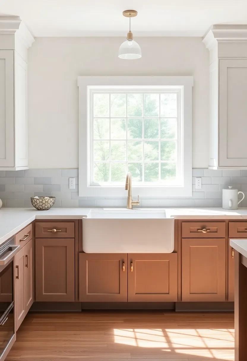 Incorporate Natural Light with⁣ a Window Above Your Apron Sink