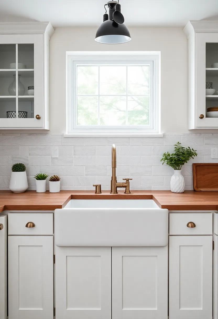 Install a Subtle Backsplash for ​a ⁣Cohesive Look Around the Sink