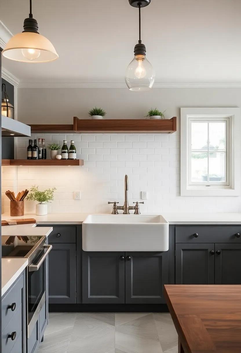Integrate Vintage-Inspired Lighting to Enhance the‌ Kitchen's Ambiance