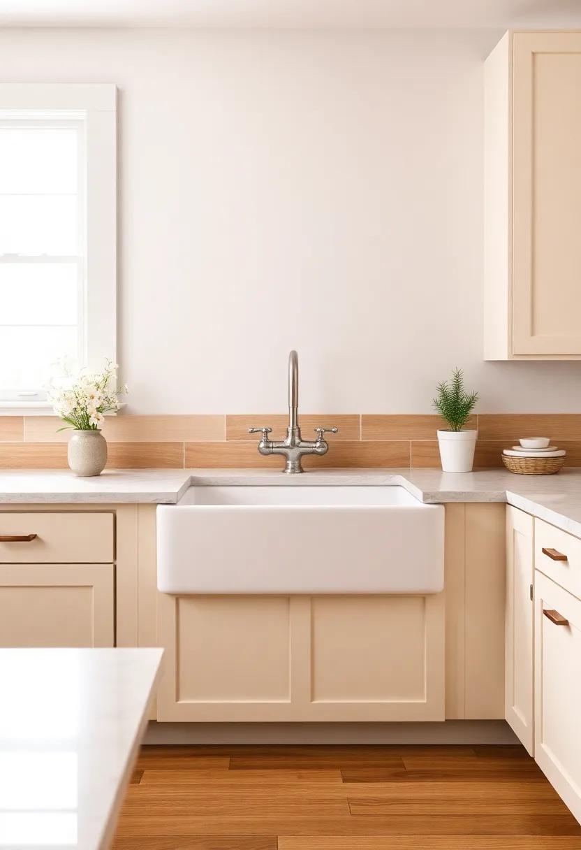 Pair Your Apron Sink with Vintage-Style Faucets for ​Timeless Elegance