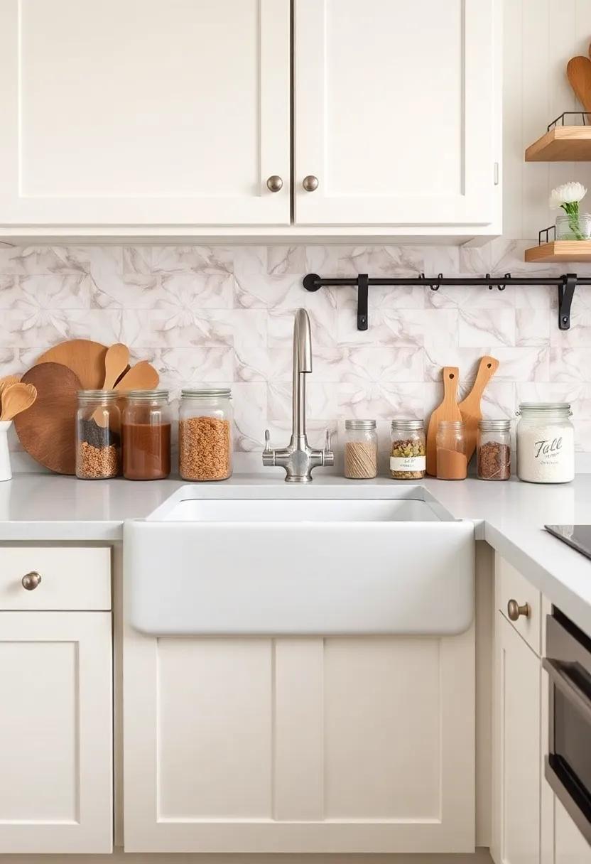 Use Mason Jars for organizing Spices and ingredients in Easy ‍Reach