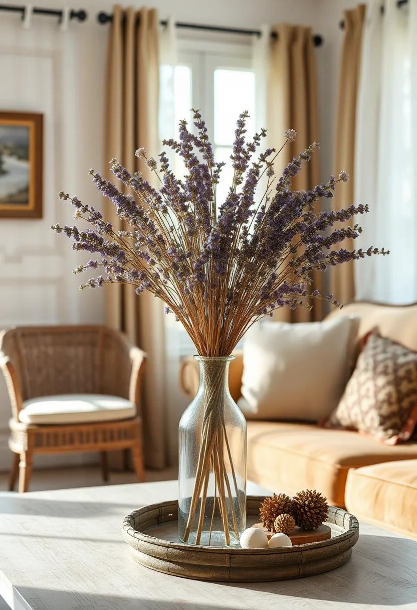 Bouquet of Dried Flowers: Arrange a charming bouquet of dried lavender or wildflowers in a vintage vase, bringing a touch of nature ‌indoors and‍ enhancing the romantic ambiance