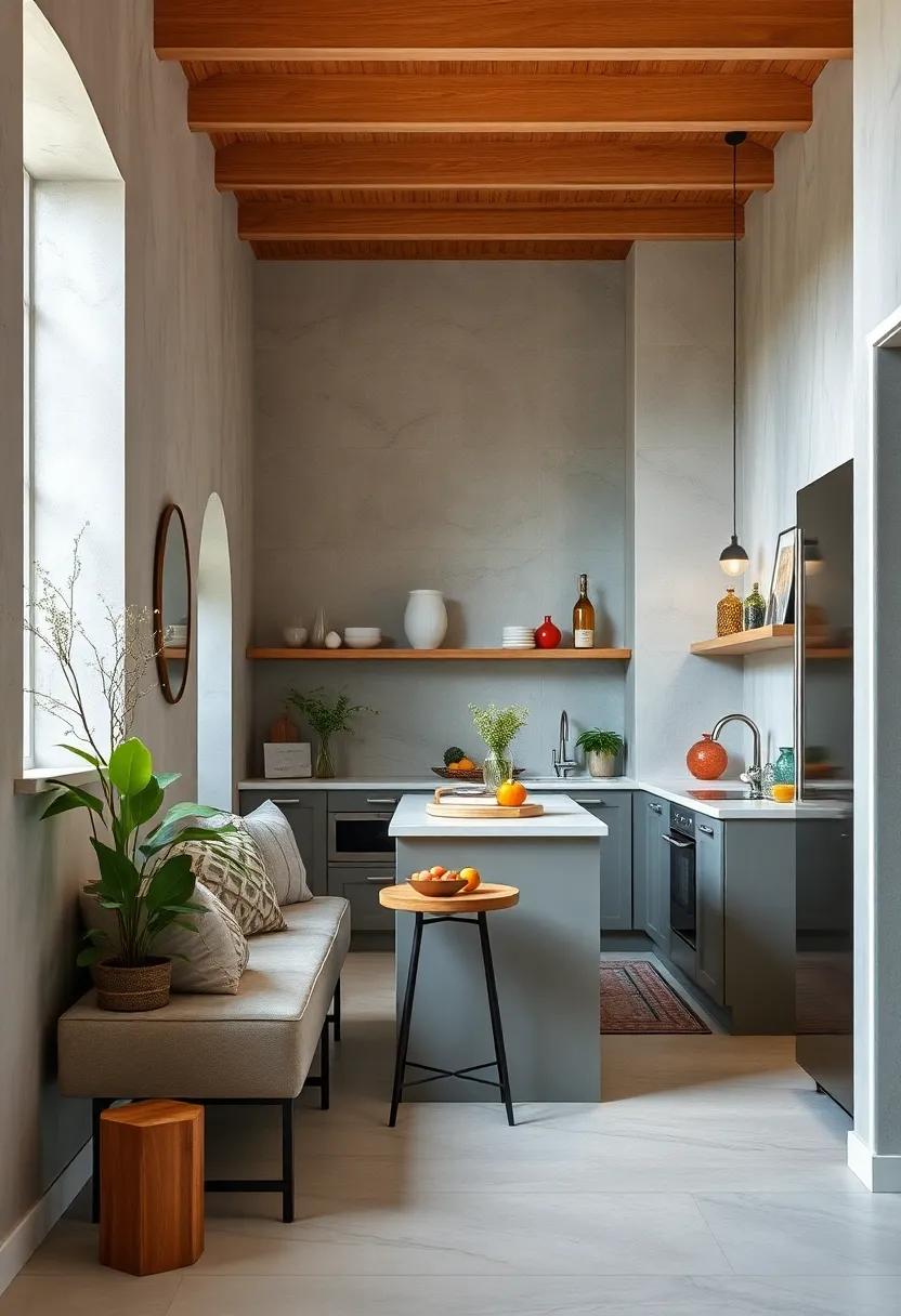 Effortless Elegance: Styling⁣ open⁢ Counter Spaces ​in⁤ Galley Kitchens