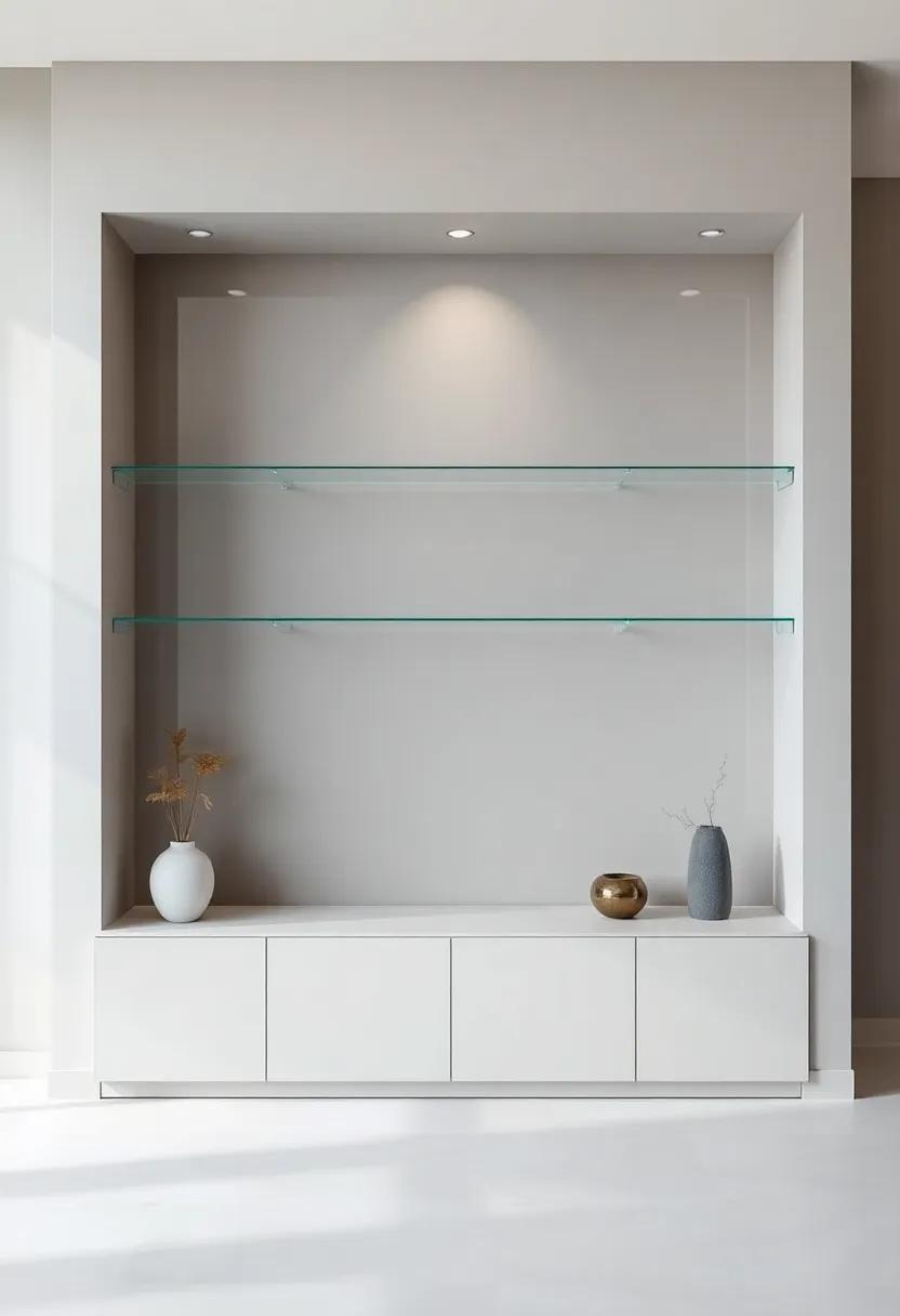 Creating Visual Harmony with Glass Display Shelves