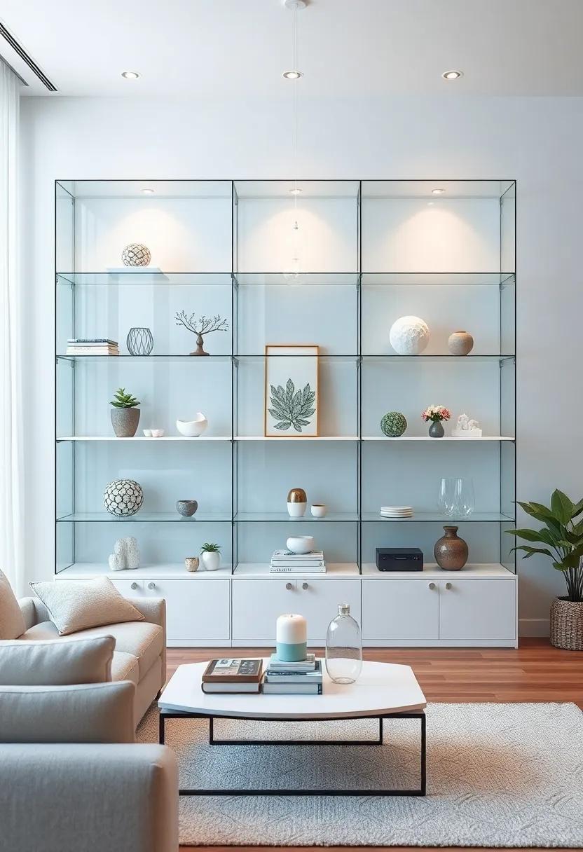 Showcasing Sentimental Treasures in Glass display Units