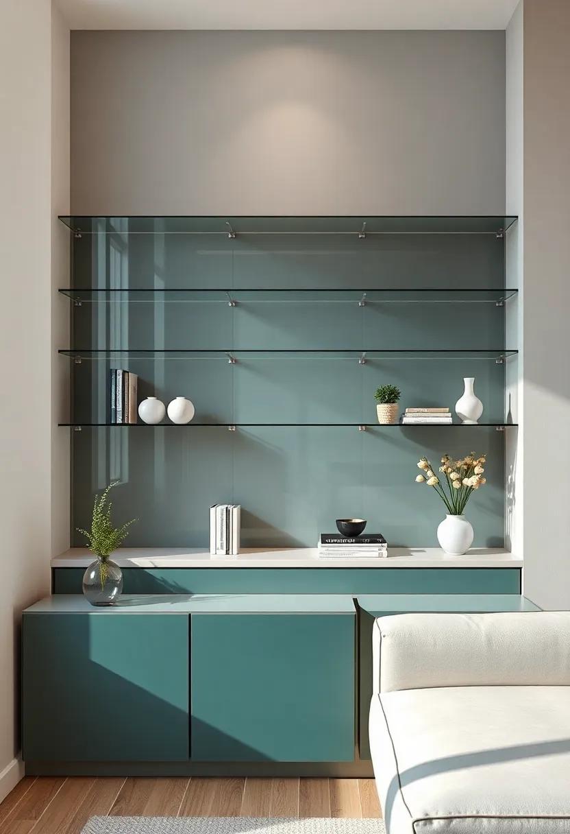 The versatility of Glass Shelves in Small Living Areas