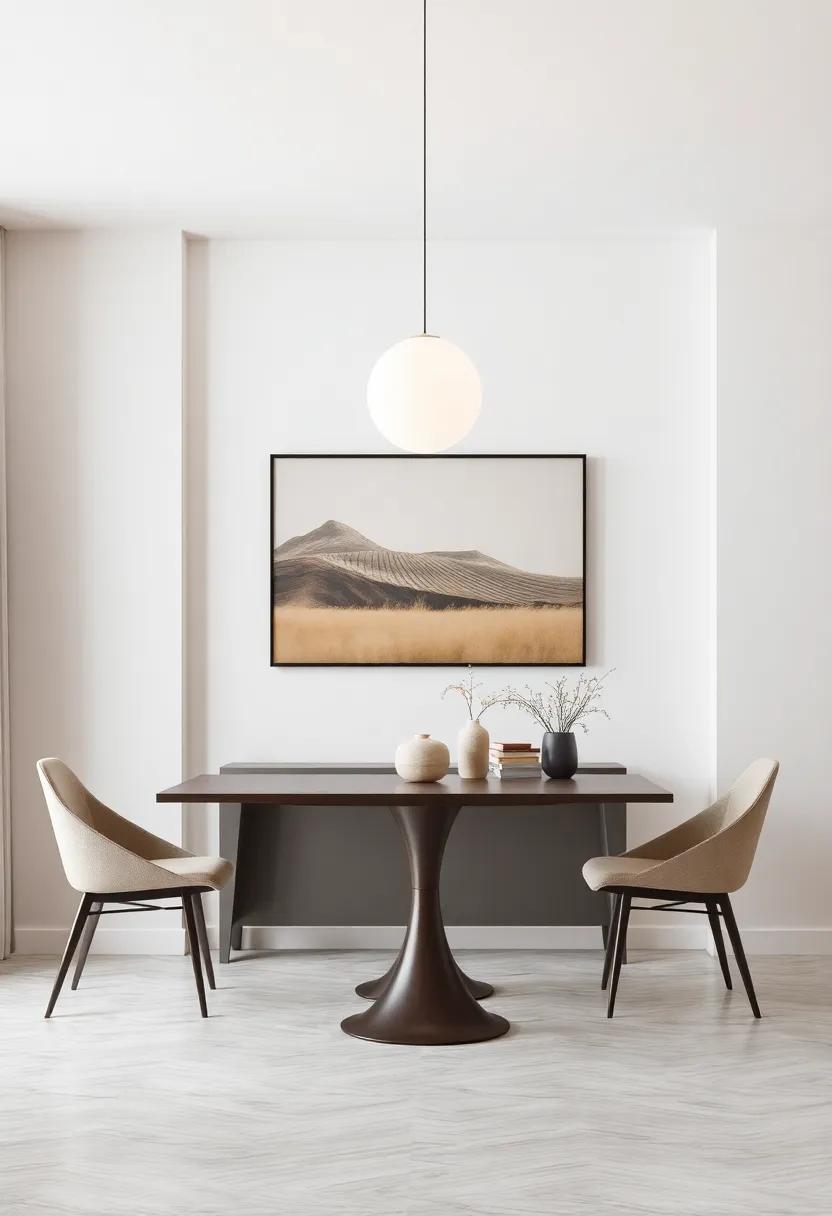 Choosing⁢ Between Statement Pieces and Subtle​ Designs for Your Dining Room ⁣Lamp