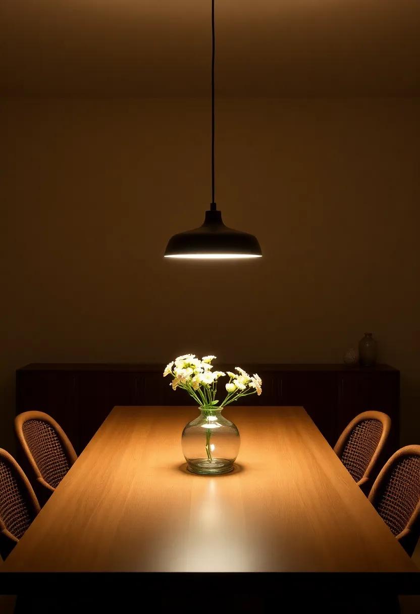 Experimenting with Multi-Functional Lamps in Dining Spaces