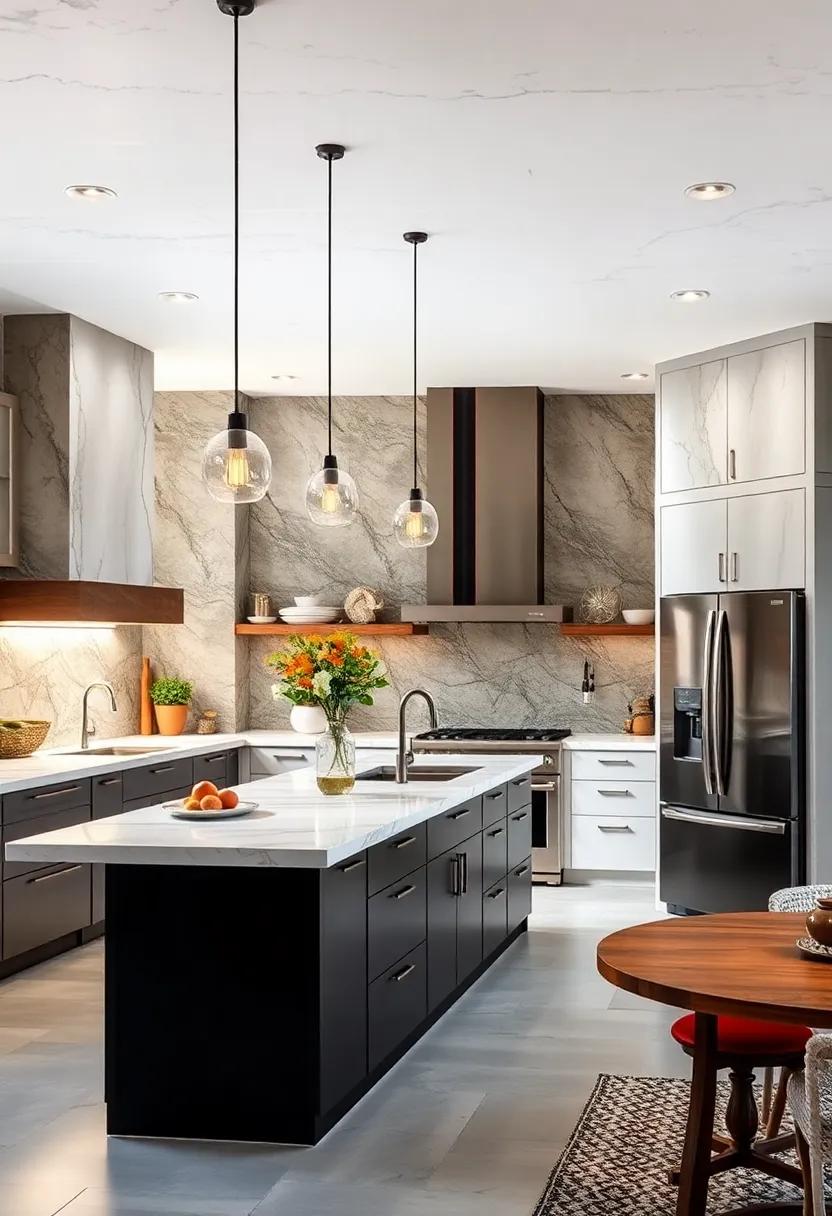 Artistic Backdrops: ⁣Consider a bold backsplash behind​ your island that tells ⁣a story ‌or‌ adds a unique artistic‌ touch to‍ the overall ​design