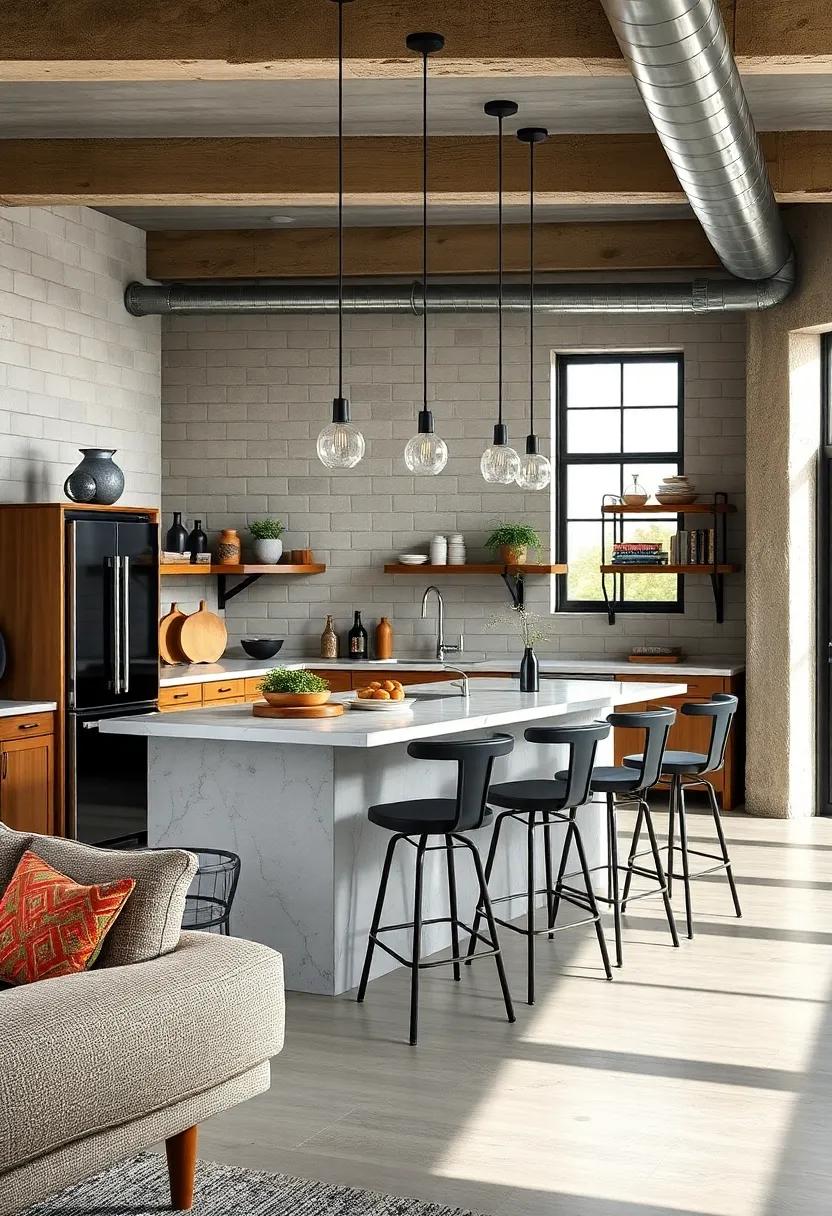 Chic ⁣Bar Seating: Add ​stylish bar ‌stools to your​ island, ⁢making it⁤ a perfect spot for casual‍ dining or entertaining ​guests