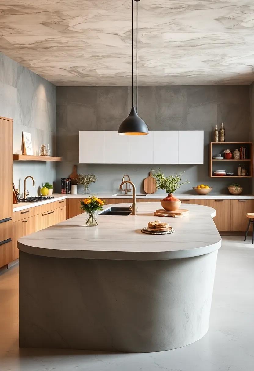 Dynamic ⁤Shape: Experiment with asymmetrical designs for‍ your kitchen island to‍ break the mold‌ and offer a refreshing twist on traditional‍ layouts