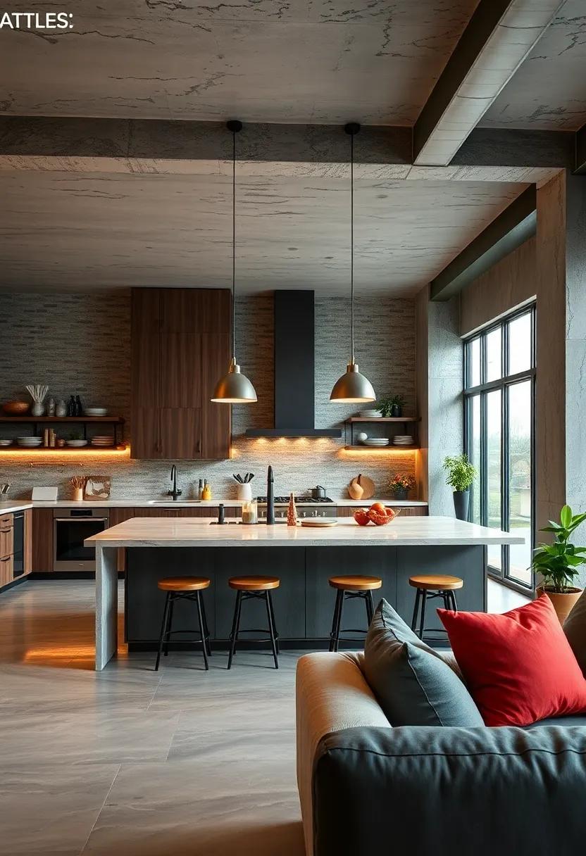 Interactive Culinary Space: Design ⁤an island that encourages collaboration,‍ featuring shared prep areas ‍and multiple seating options ⁢for family⁤ or friends