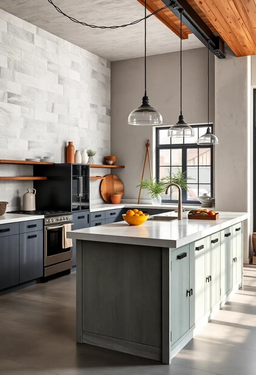 Showcase Culinary Tools: Install ⁤hooks or racks on the side of ⁢your ⁢island to display ⁢stylish kitchen ⁣tools or ‍utensils as part of ​your décor