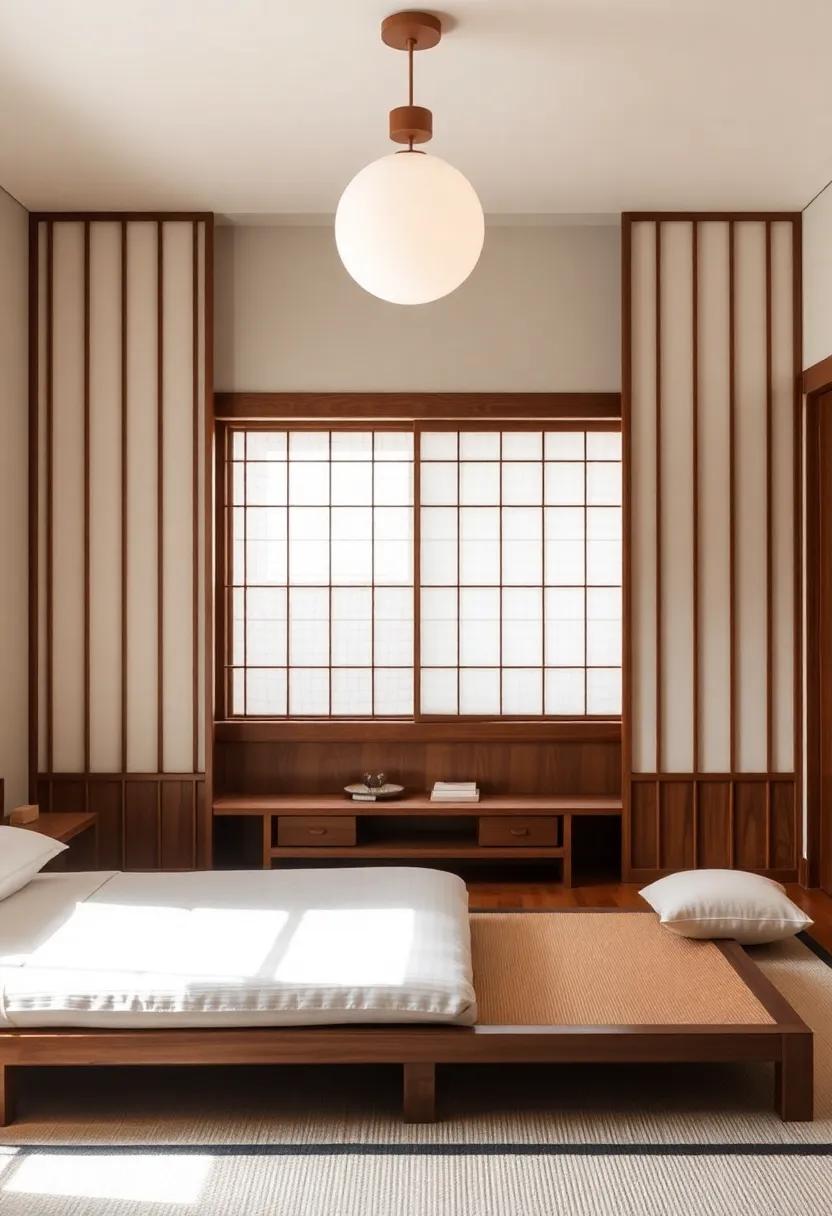 Shoji Screens: ⁤Incorporate shoji screens⁤ as room dividers or window ⁣treatments to⁤ soften light and create an ethereal​ ambiance