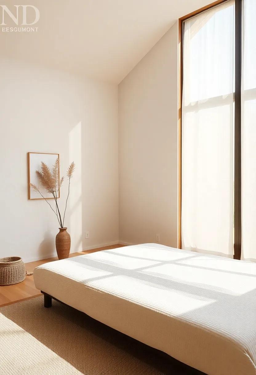 Natural Lighting: Maximize natural light by keeping​ window treatments ‍light⁤ and‍ airy, allowing the sun to cast gentle shadows throughout the room