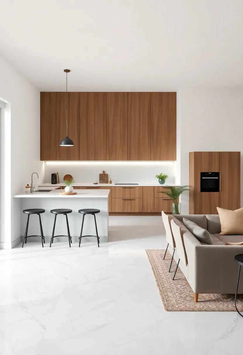 Imagining ​a Seamless Transition Between Kitchen ⁣and ‍Living⁢ Areas