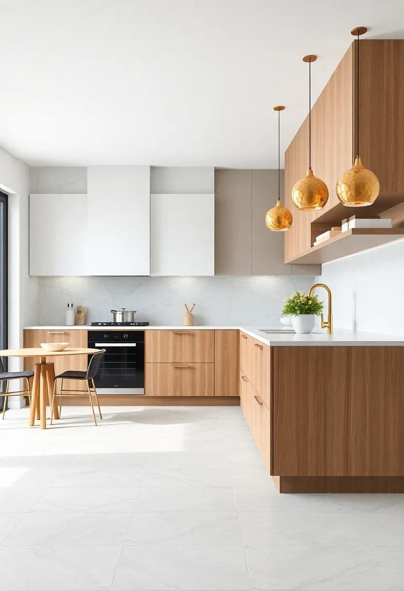 Incorporating Porcelain Tiles into Open Concept Kitchen Designs