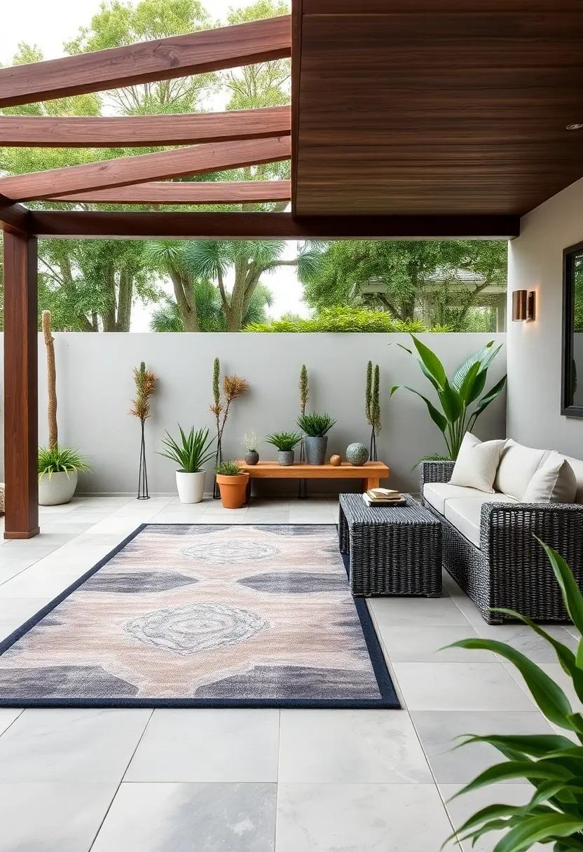 - Creating Visual ⁢Harmony: Coordinating Rugs with Your Landscape Design