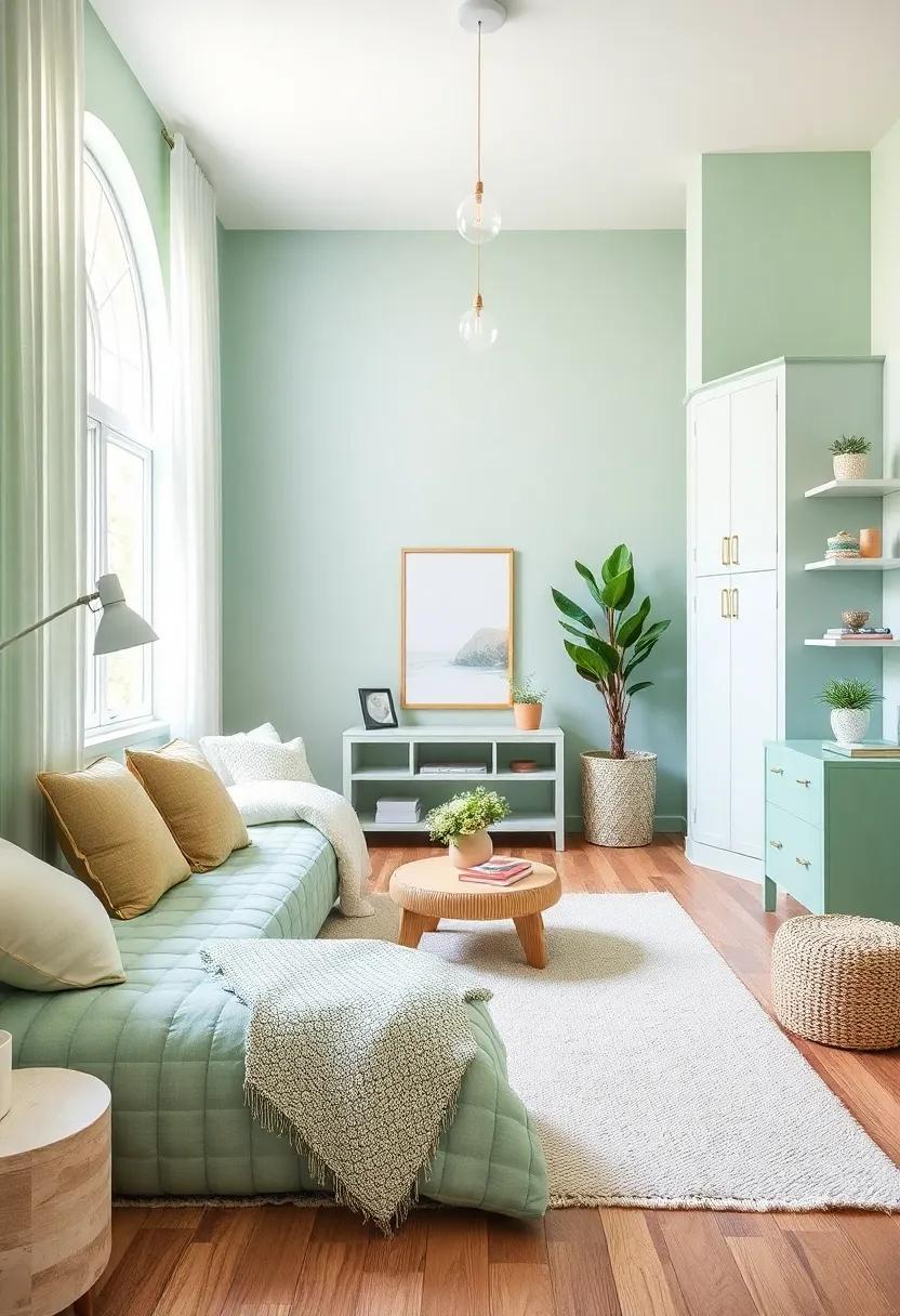 Ocean⁣ Breeze: Bring the beach home by incorporating​ shades of ‍seafoam green, paired with ​soft ⁤blues and whites for a ​refreshing ​coastal vibe