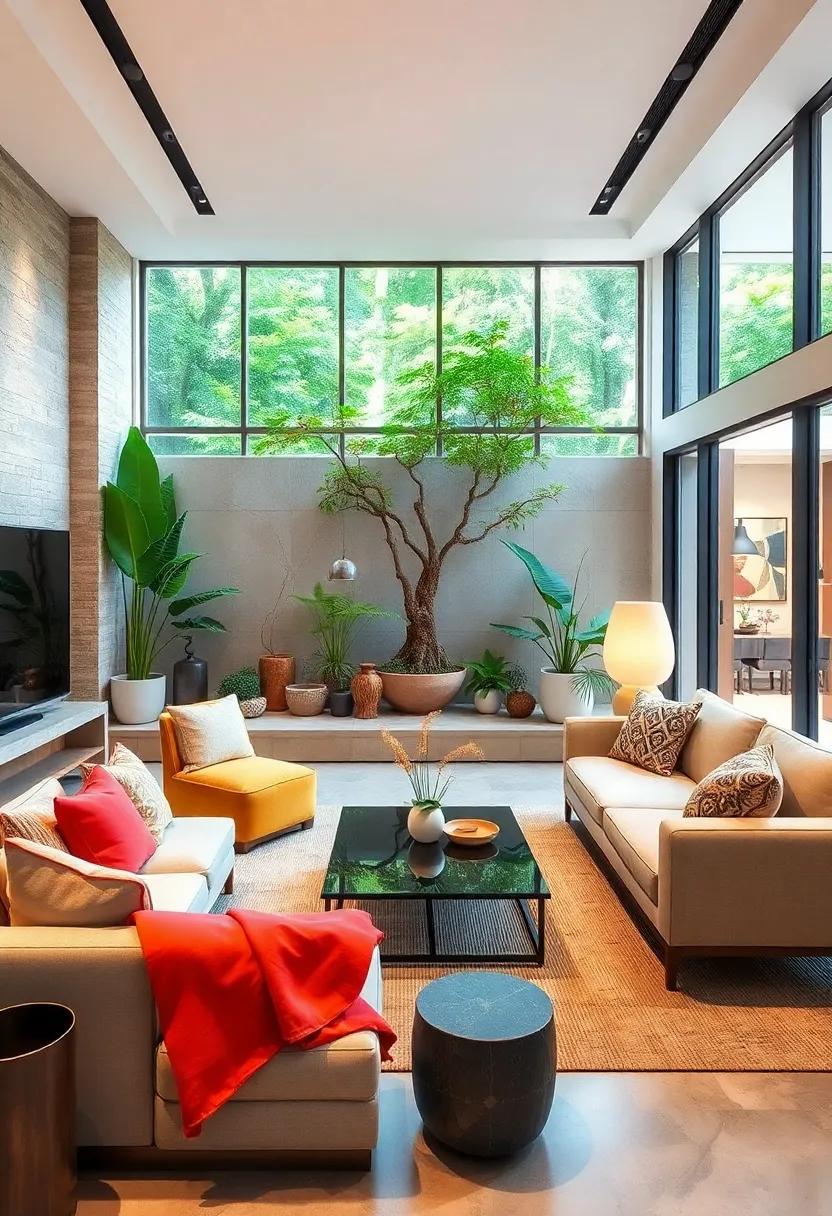 Introduce Indoor Plants: Select plants⁣ like bonsai, ferns, or bamboo to bring life‌ and greenery indoors, resonating with the tranquility of a garden