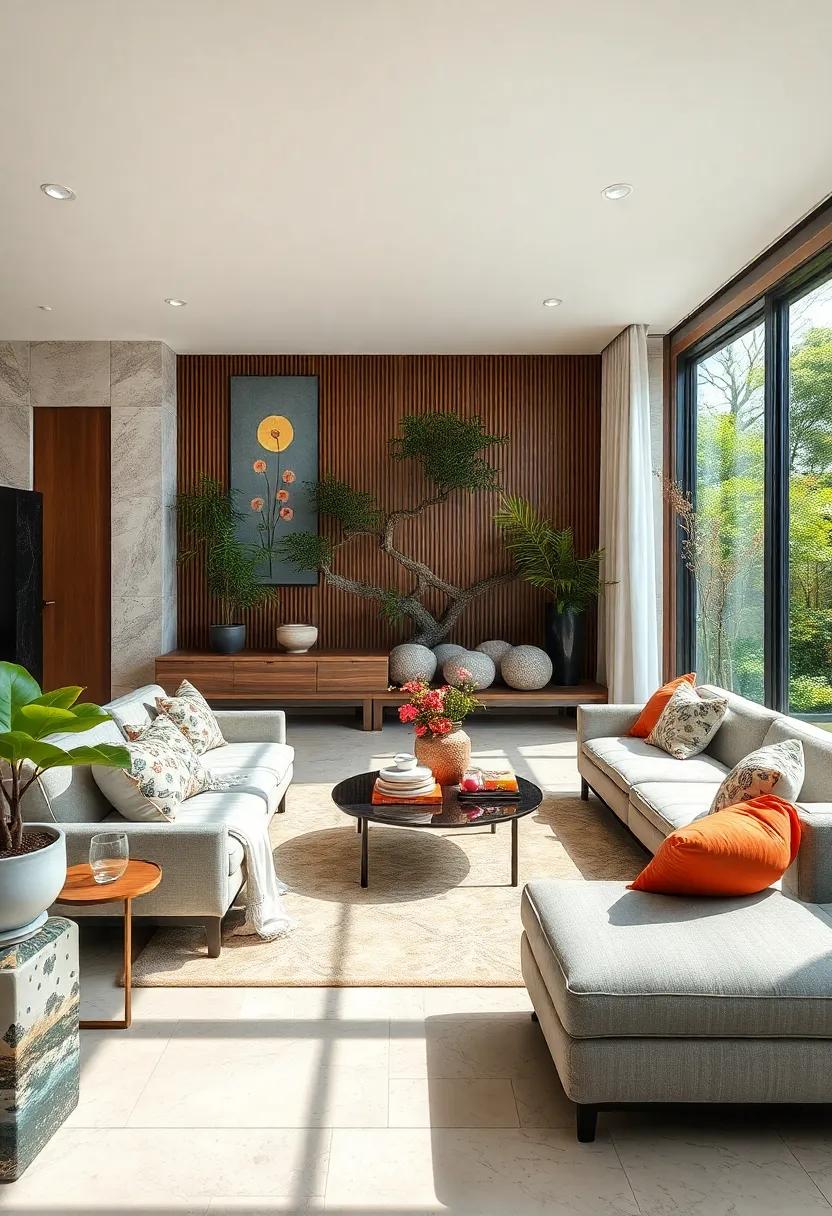 Integrate a furoshiki: Use a furoshiki (japanese wrapping cloth)‌ as an artistic ⁢way to⁢ drape‌ over furniture ‌or as a⁤ unique table‌ centerpiece, promoting sustainable design