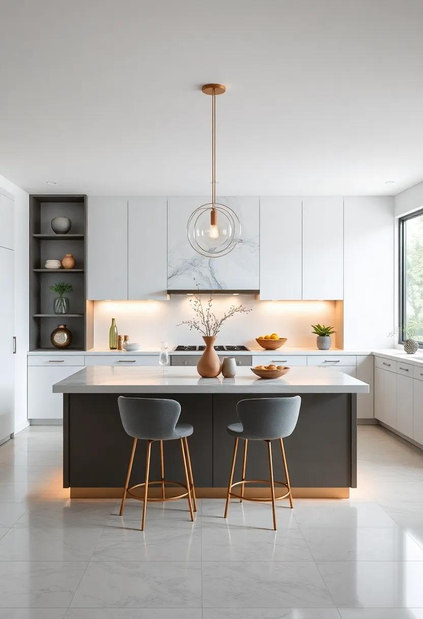Incorporating Decorative Elements:‍ Combining Art and Lighting Above Your Island
