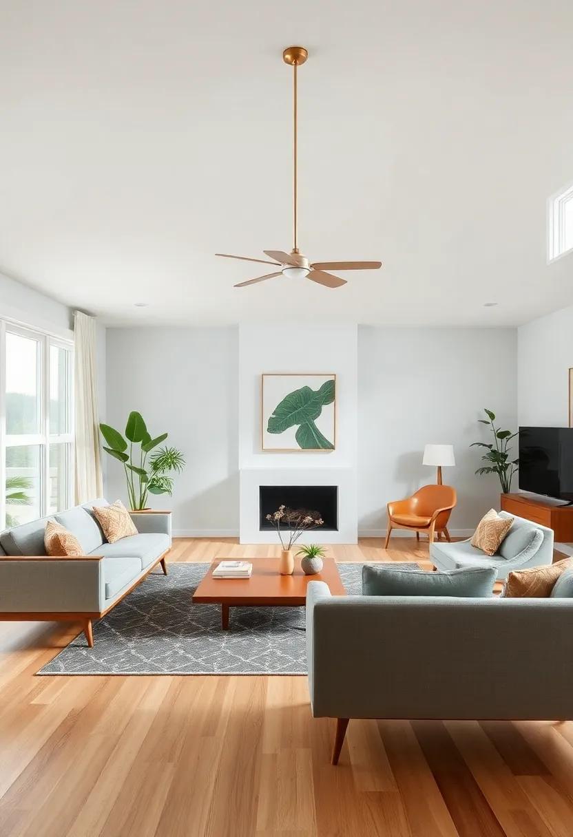 Balancing Color Palettes for a Cohesive Mid-Century Aesthetic